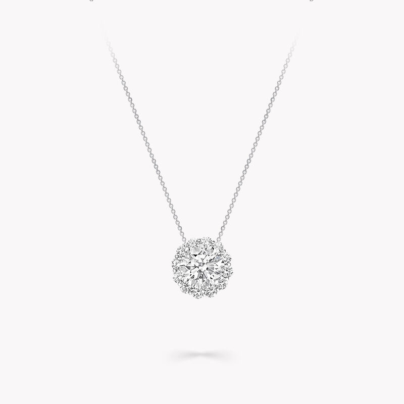 Icon Round Diamond Pendant