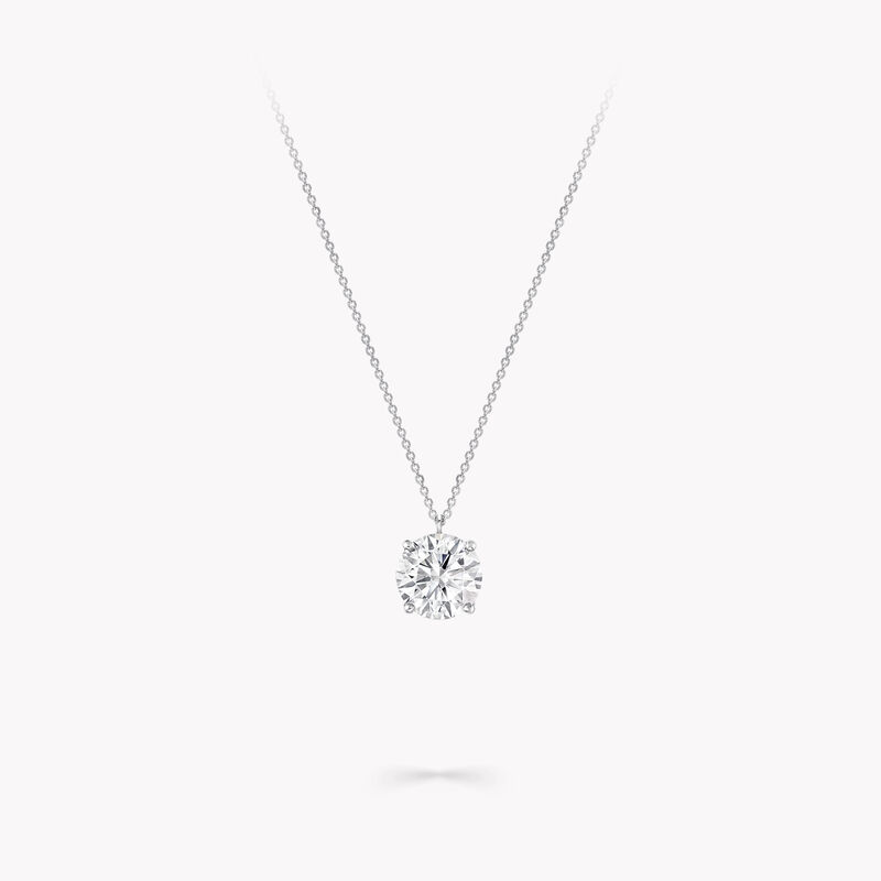 Round Diamond Pendant