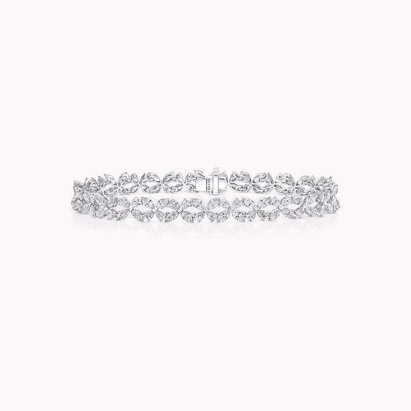 Classic Butterfly Diamond Bracelet