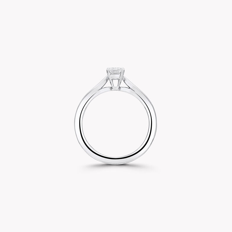 Paragon Emerald Cut Diamond Engagement Ring