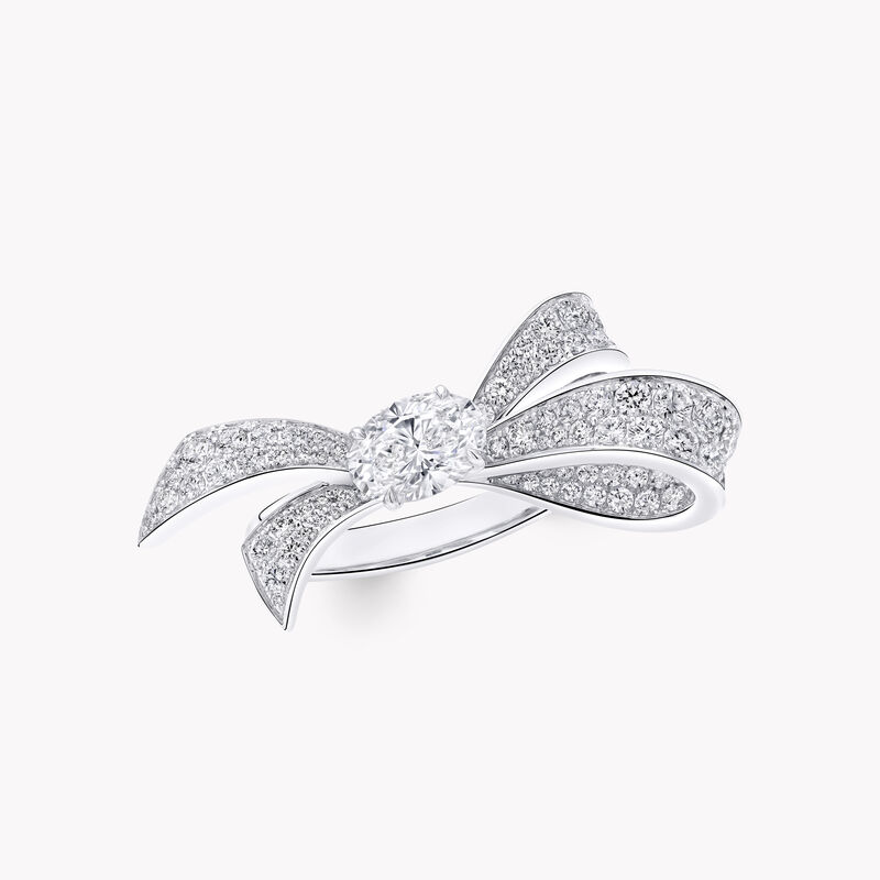Tilda's Bow Diamond Ring 