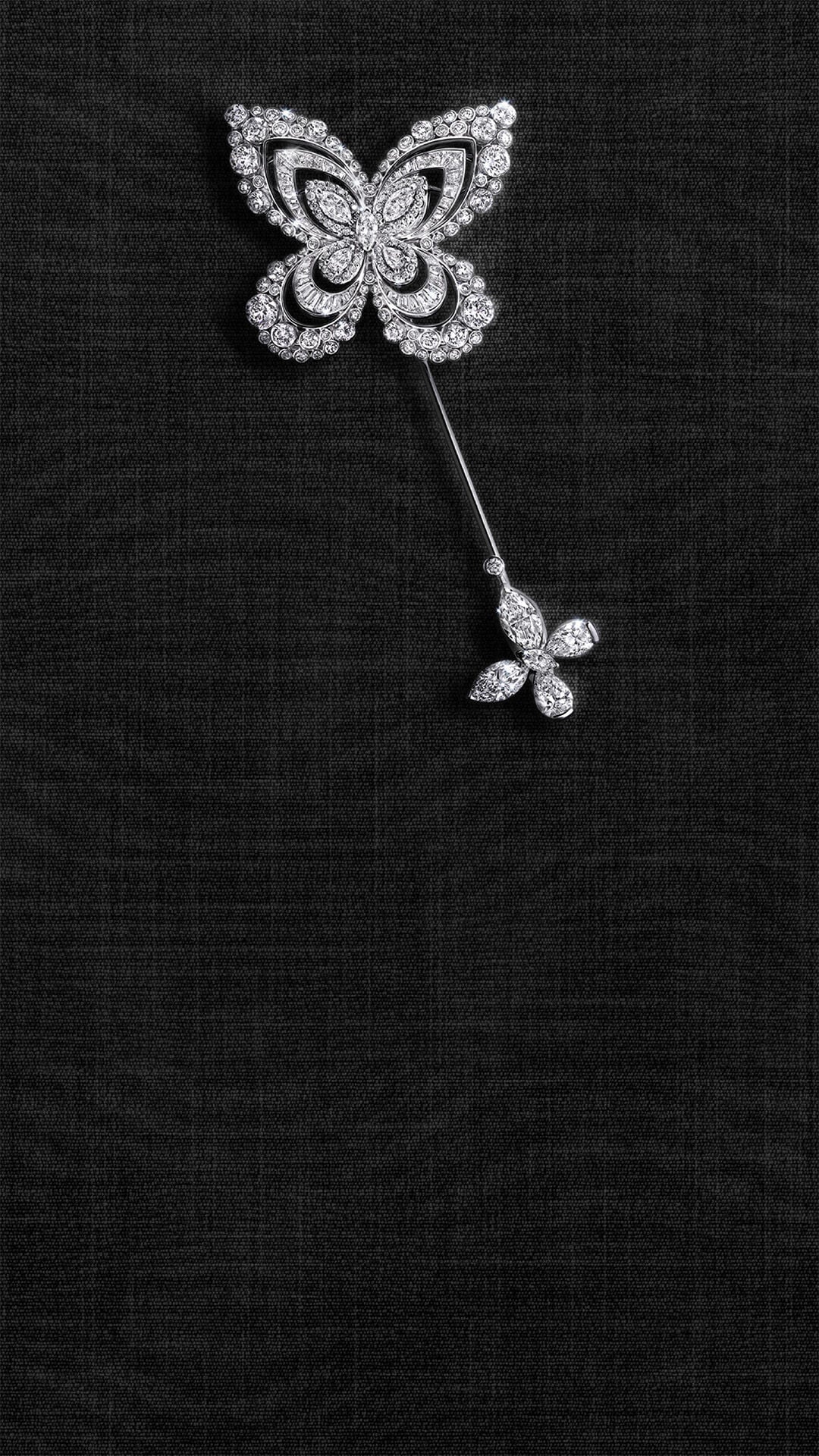 Image shows Graff Butterfly Marina Brooch 