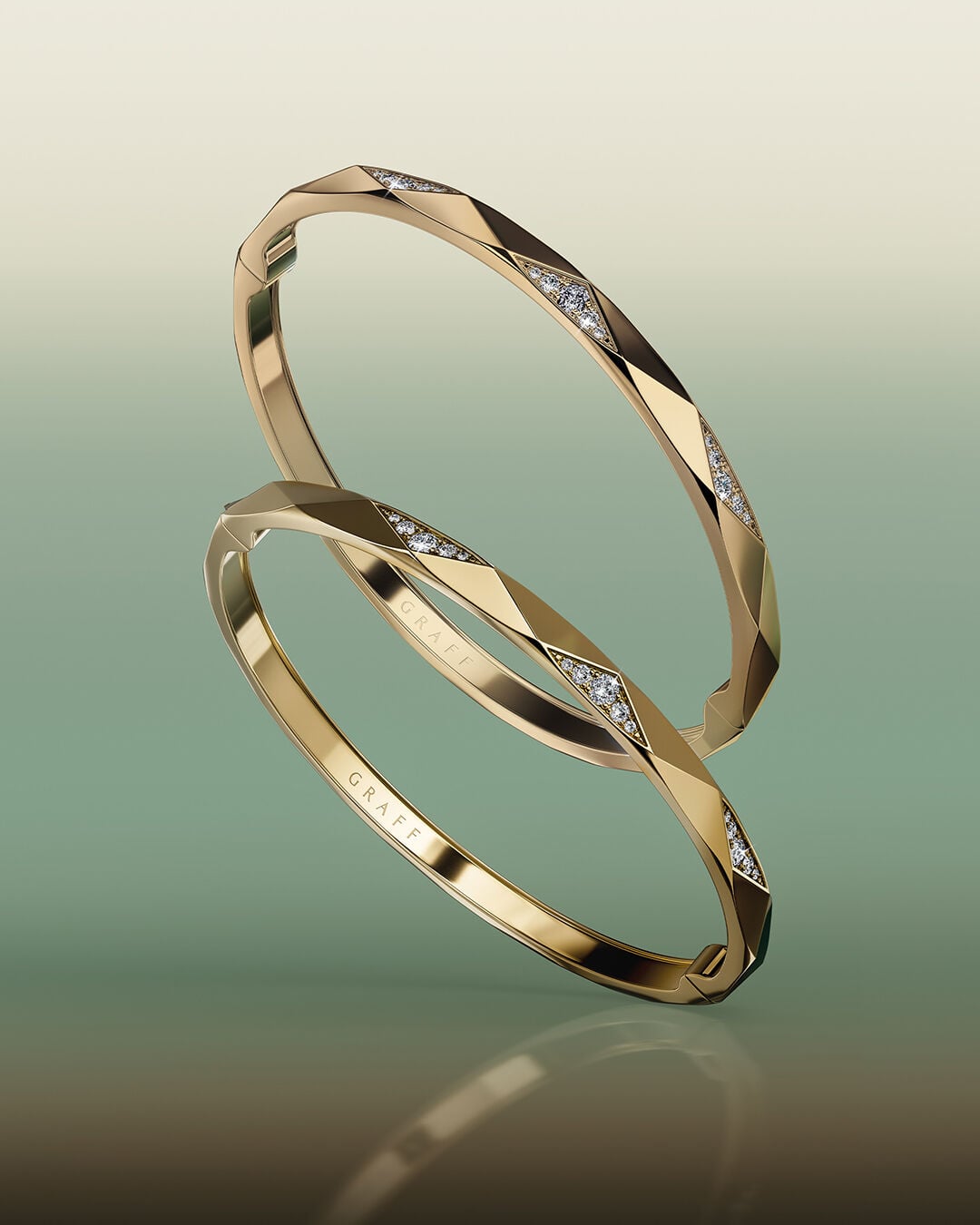 Image shows Laurence Graff Signature bracelets