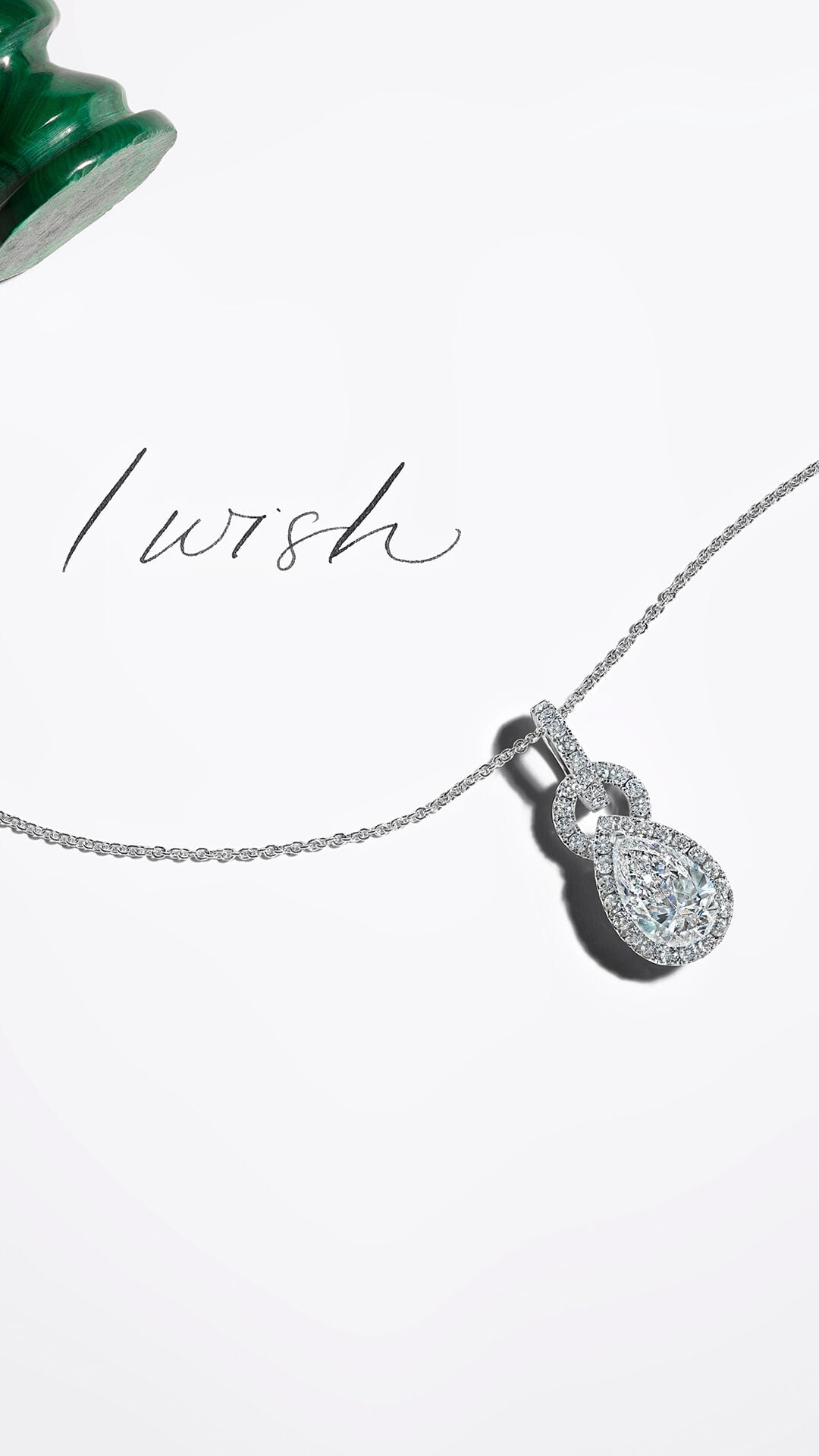 Image shows Graff Icon 8 diamond pendant