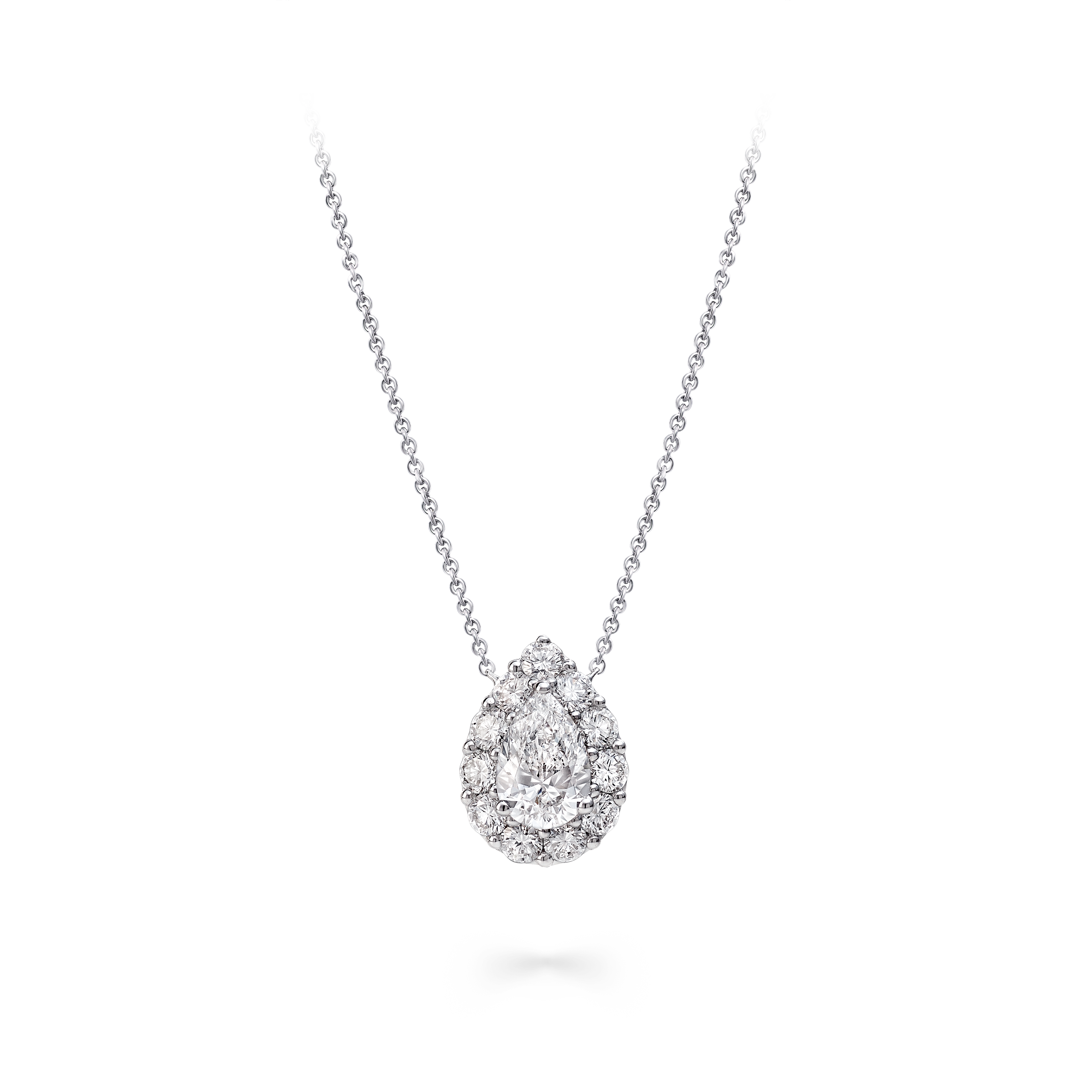 Icon 8 Round Diamond Pendant