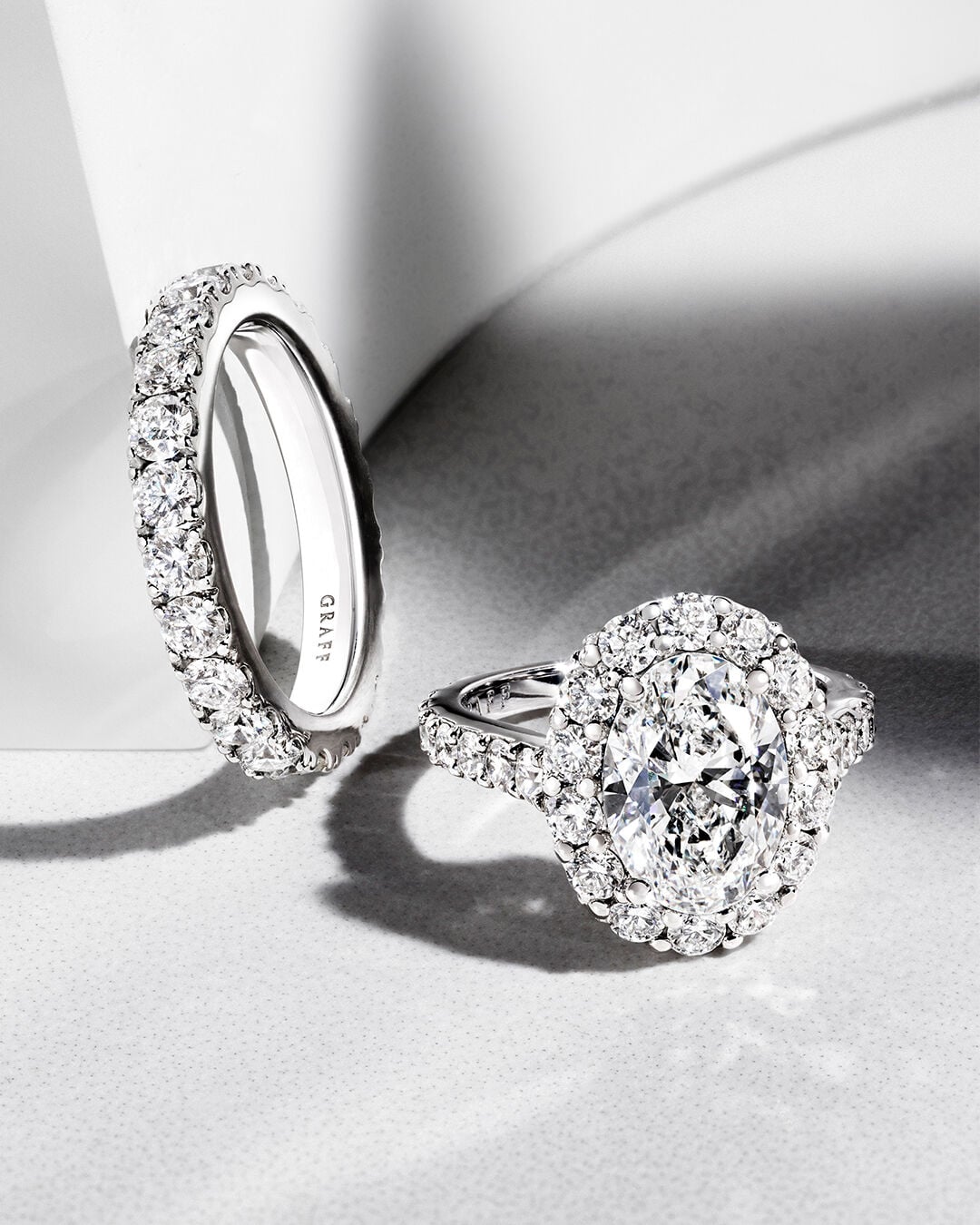 Image shows Graff Classic Diamond Jewellery