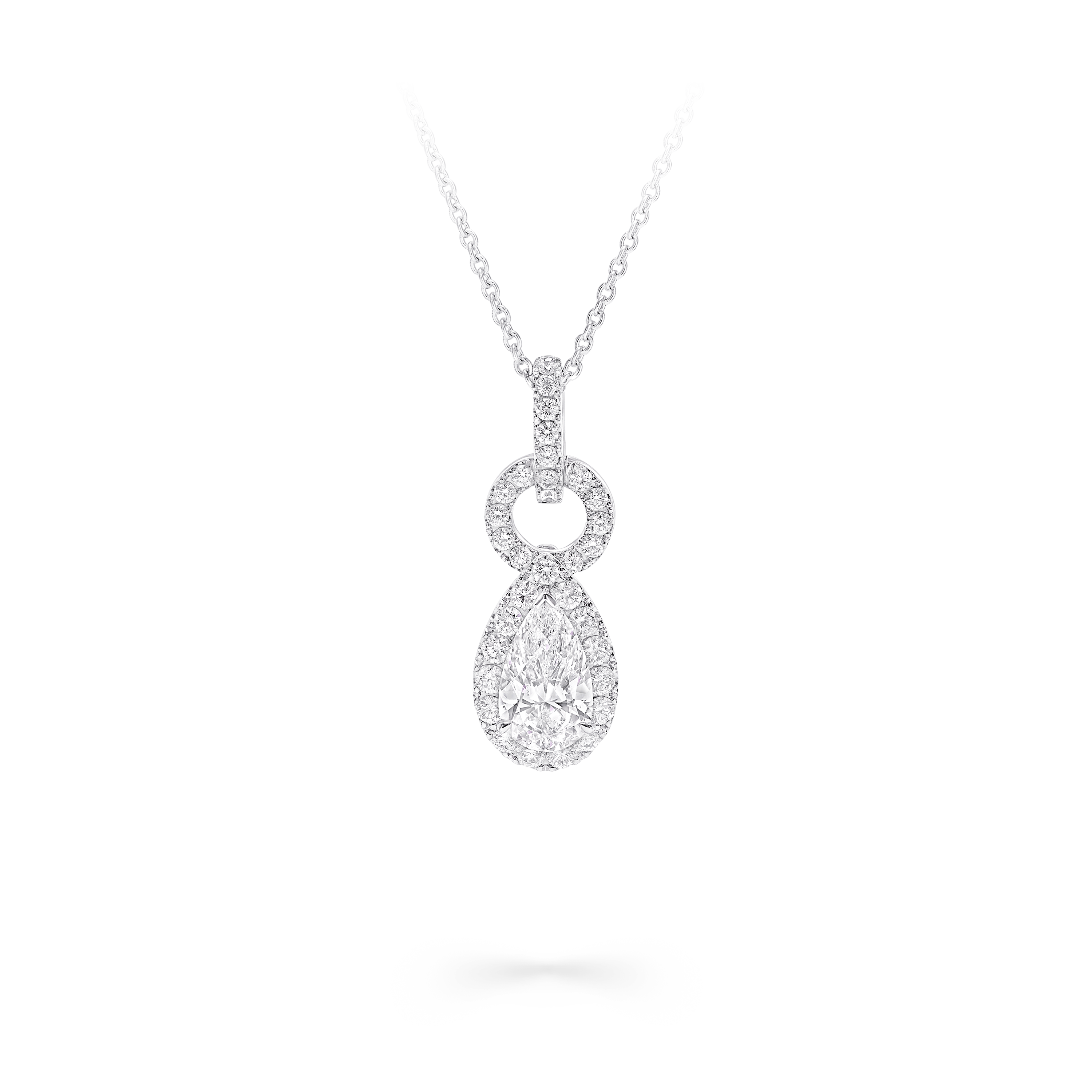 Icon 8 Round Diamond Pendant
