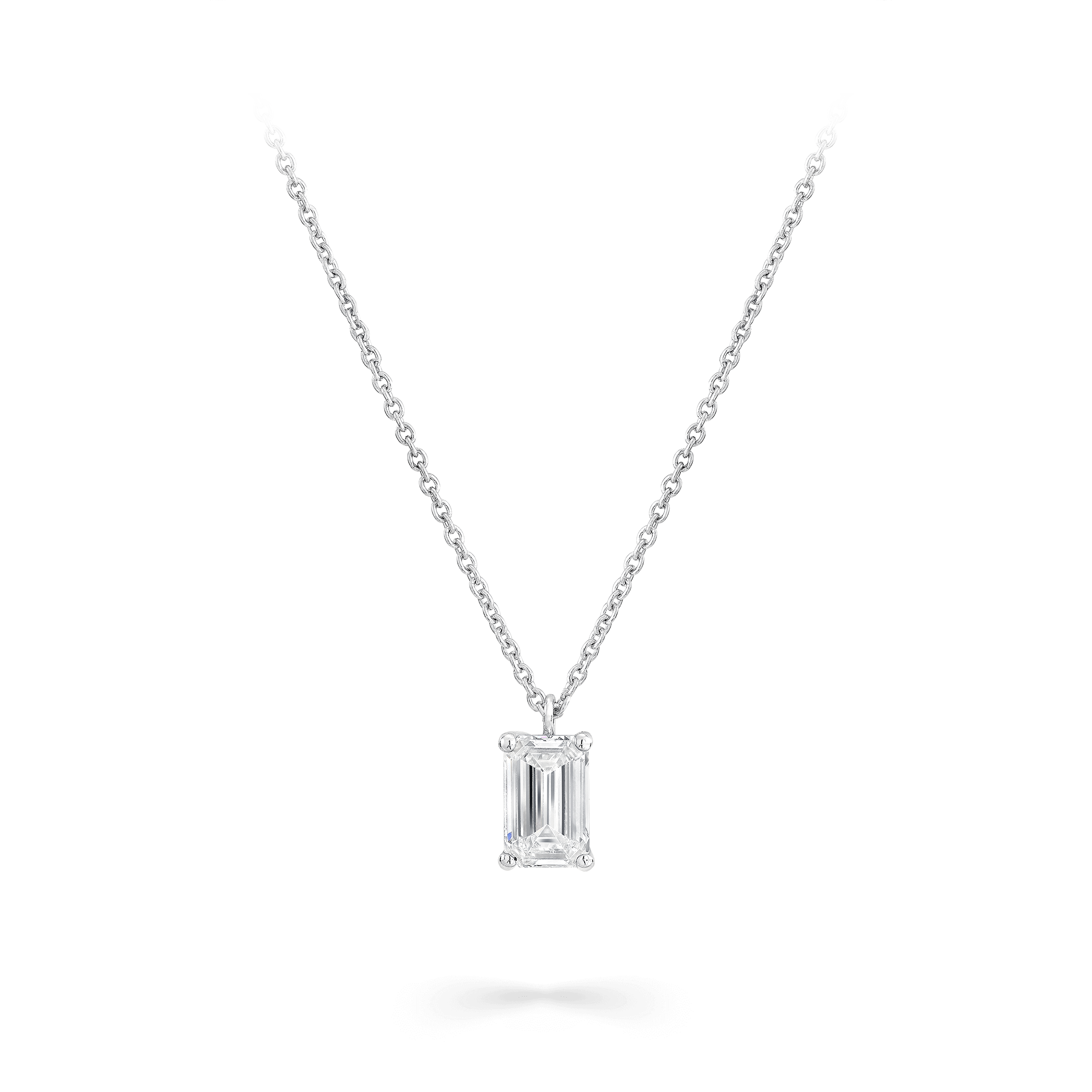 Emerald Diamond Necklace