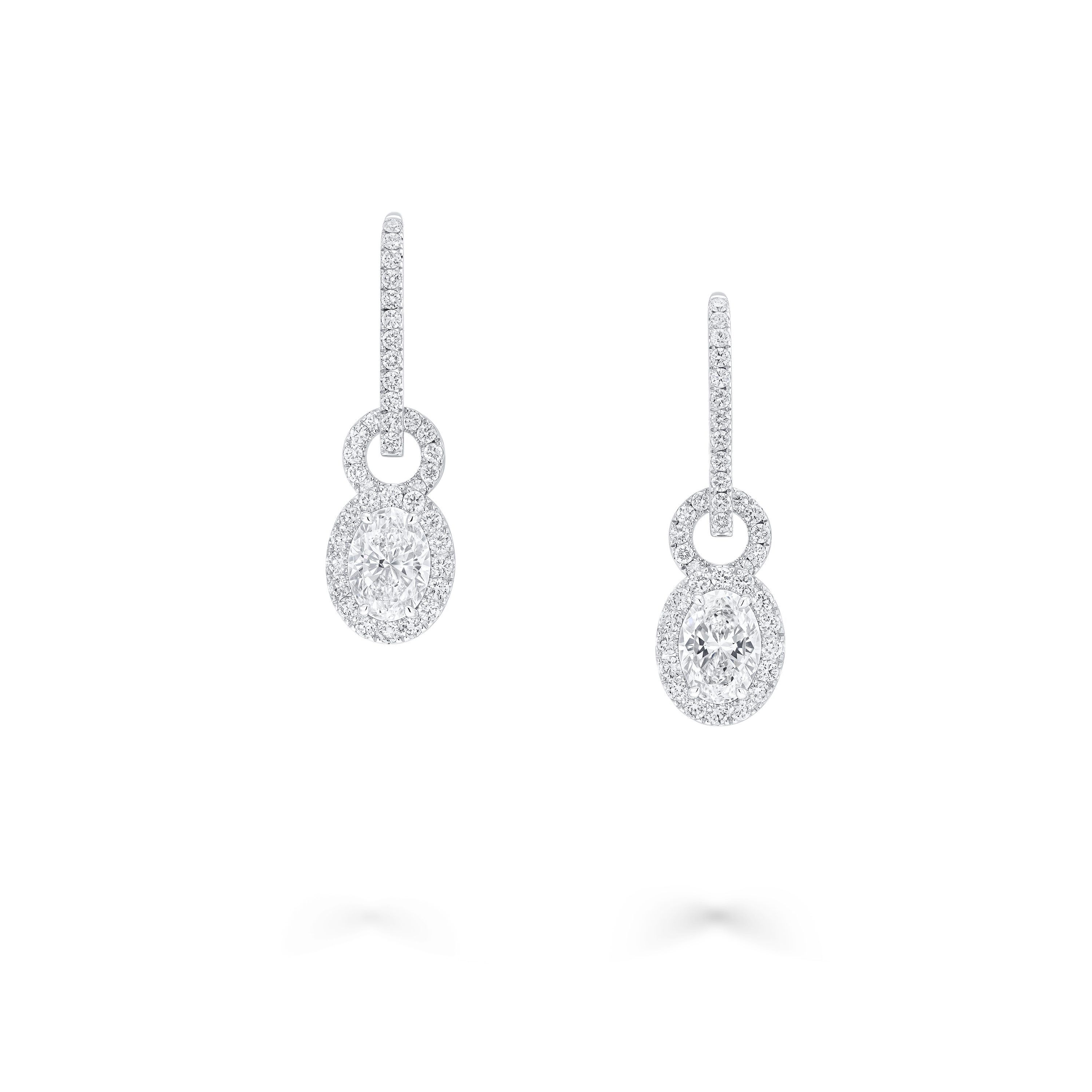 Icon 8 Oval Diamond Pendant