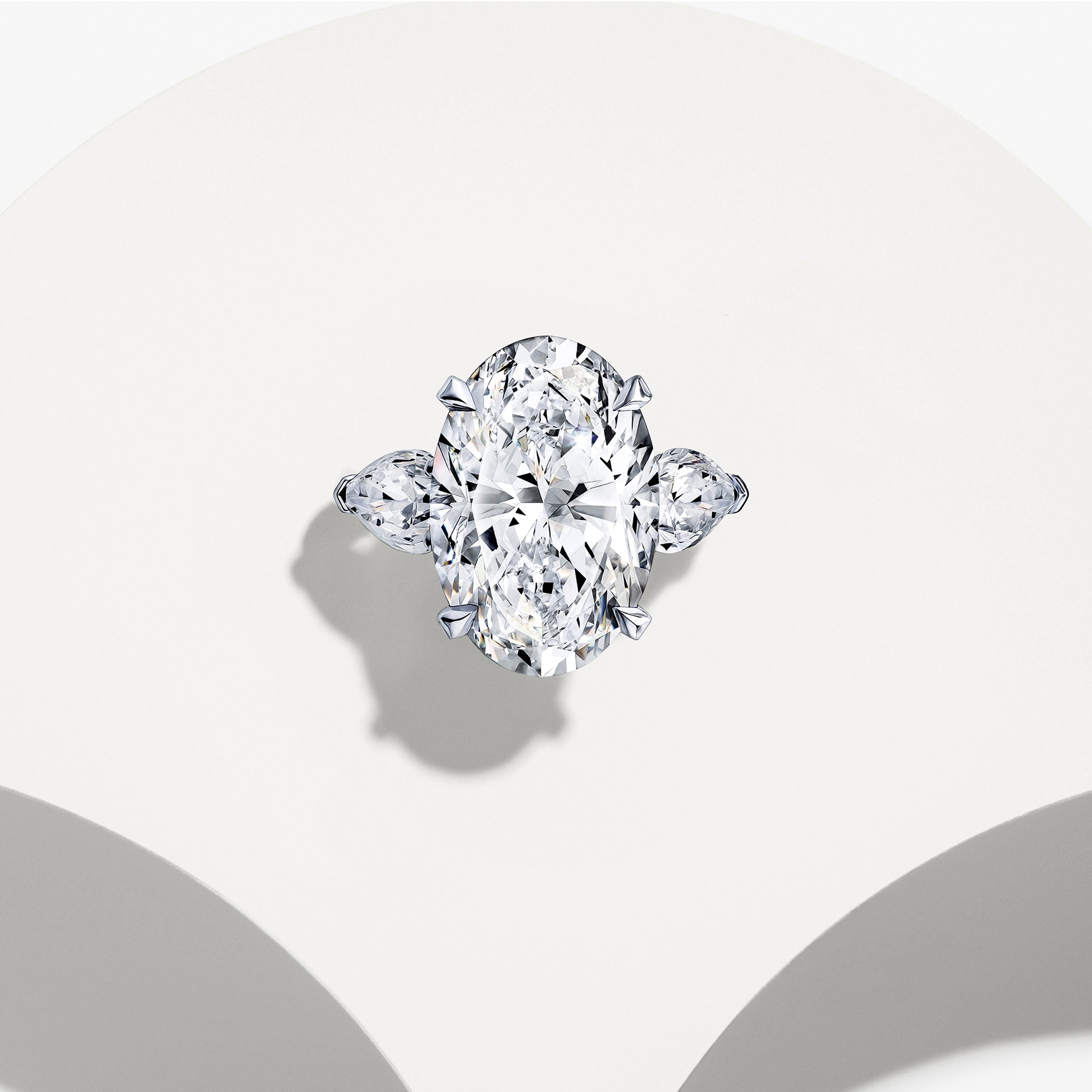 Graff Promise Oval Diamond Engagement Ring