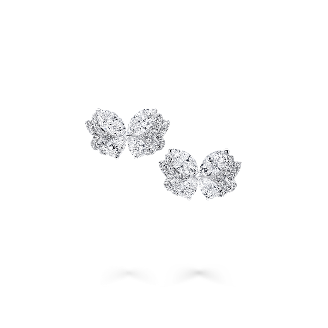 Butterfly Diamond Earrings