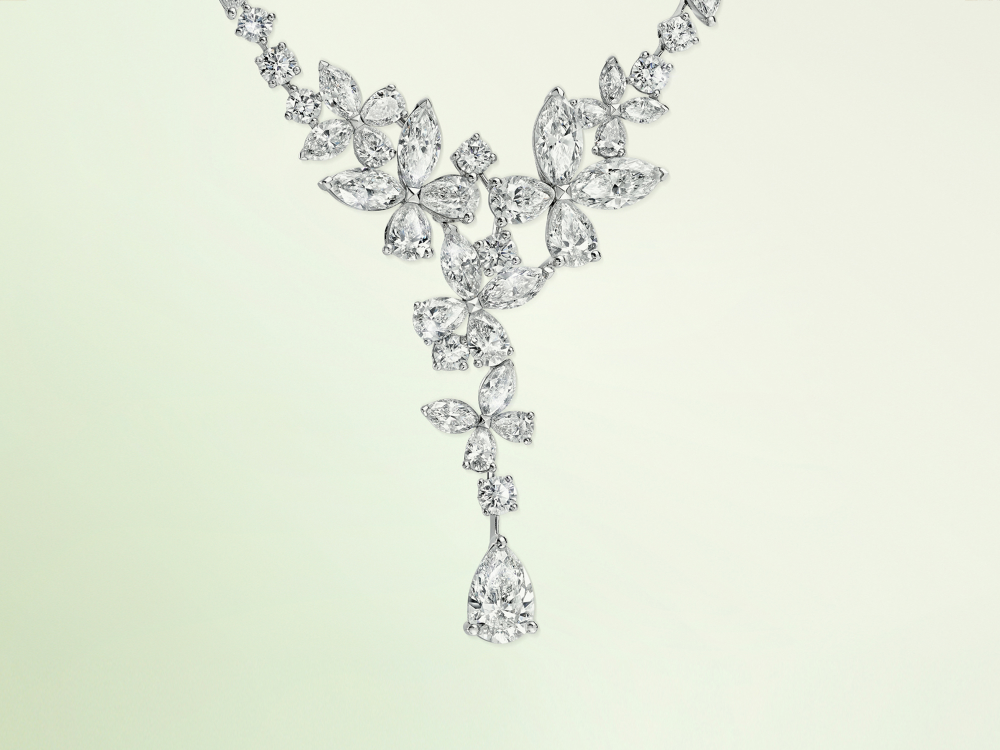 Graff Classic Butterfly Diamond Necklace from the Graff jewellery collection